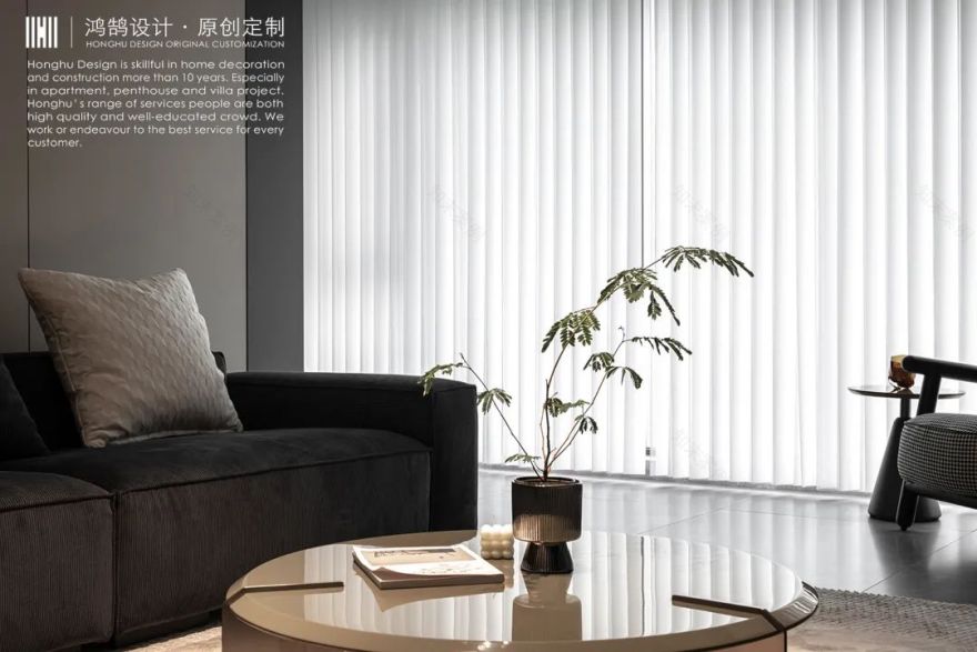 深色现代空间 · 天宁吾悦 140㎡的质感生活丨中国常州丨鸿鹄设计-16