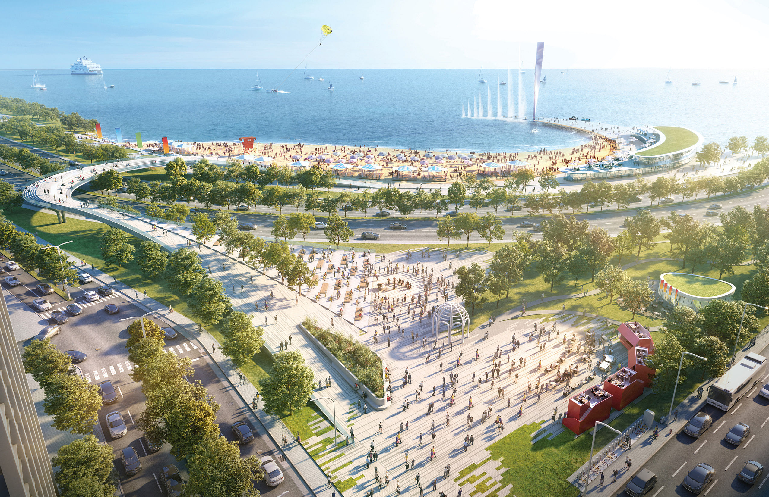 芝加哥北密歇根大道重新构想方案丨美国芝加哥丨Gensler-21