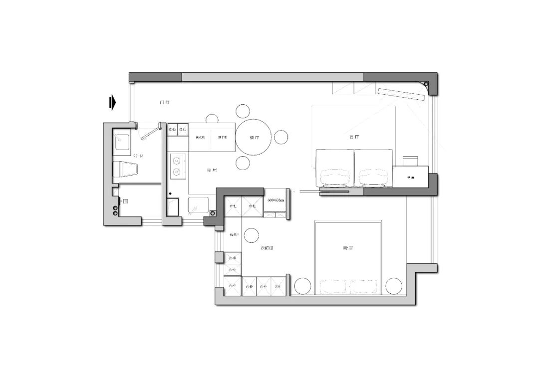 纳阳台开厨房·小空间轻法也能营造大而美丨中国南昌丨零陆设计-27