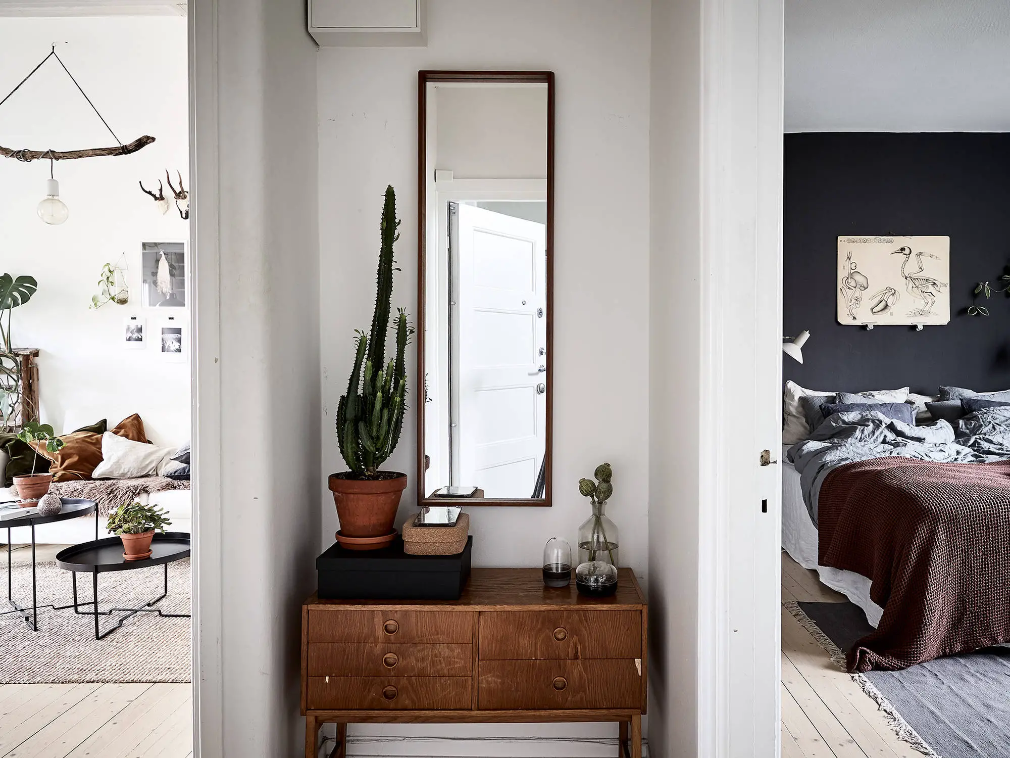 瑞典一室公寓 | 绿意盎然的自然设计-10