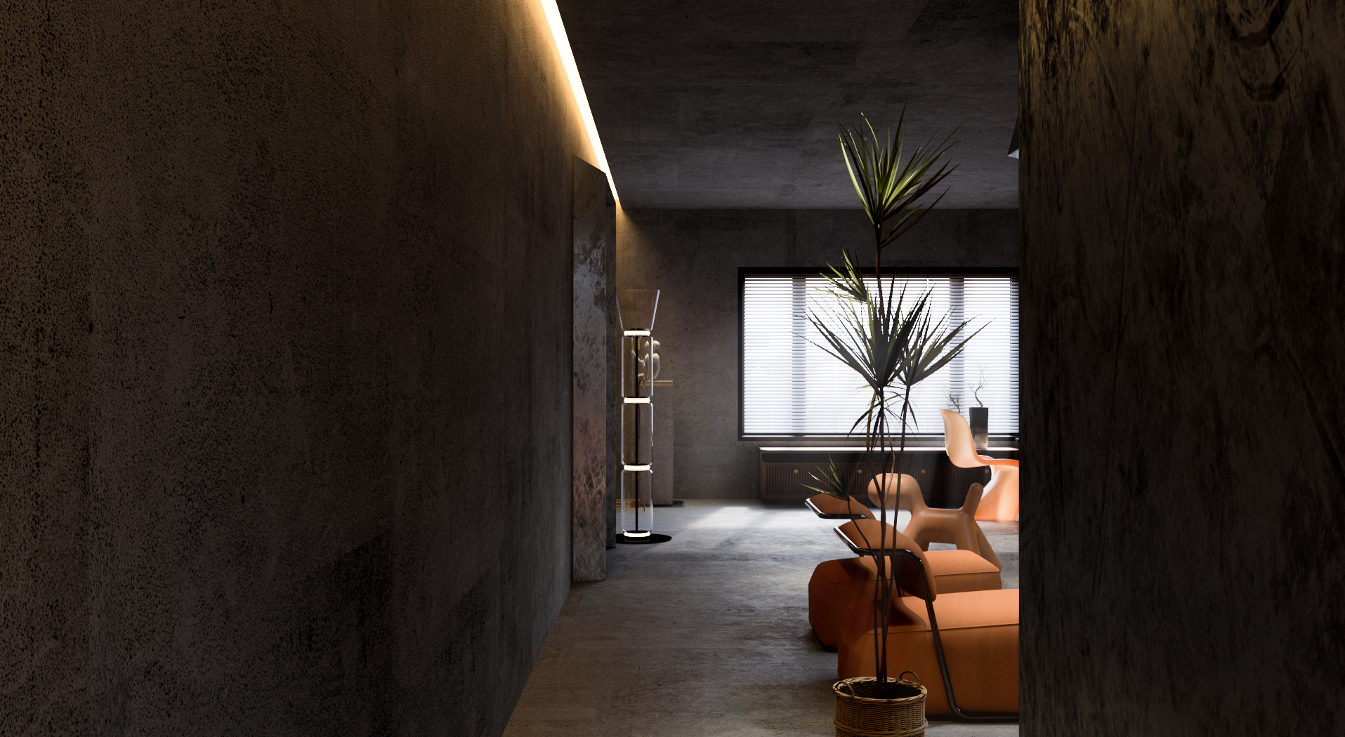 500 平小办公室室内设计-6