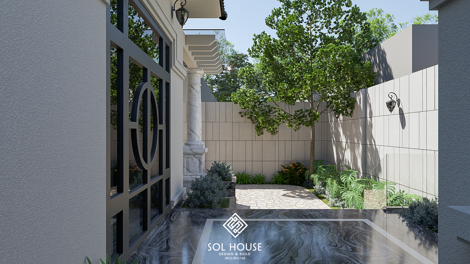 欧式别墅建筑丨SOL HOUSE（Ha Dung's team）-17