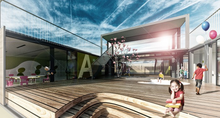 Przedszkole z kontenerów（集装箱幼儿园）丨Rubicon Architekt Kraków-3