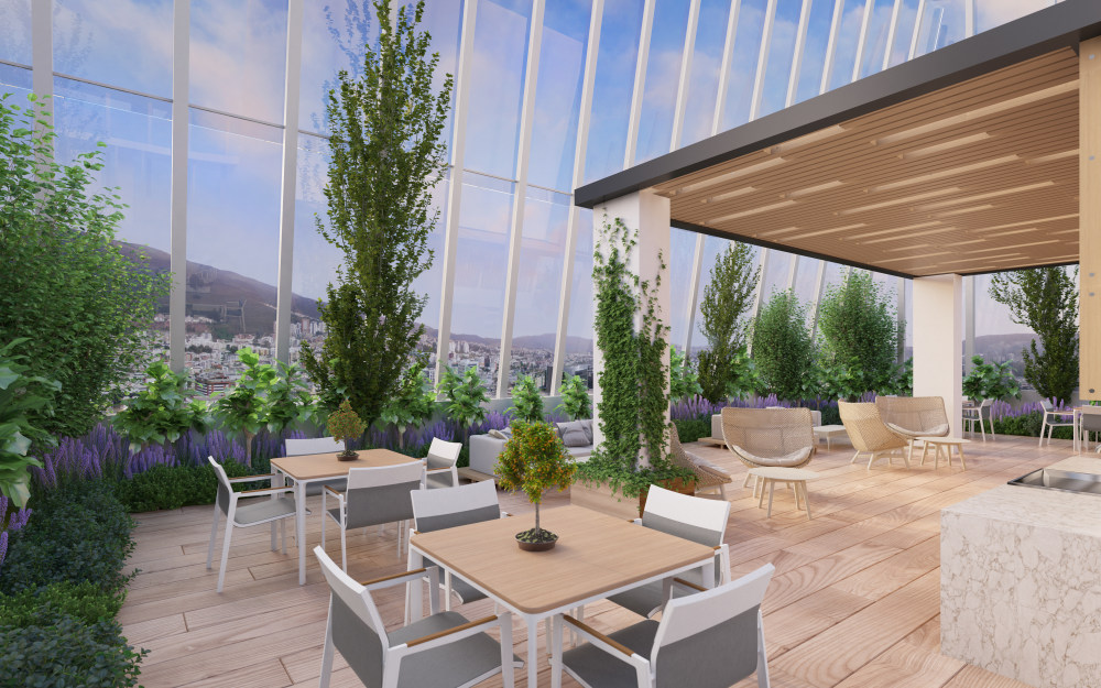 厄瓜多尔北卡罗来纳公园旁的生态建筑-49