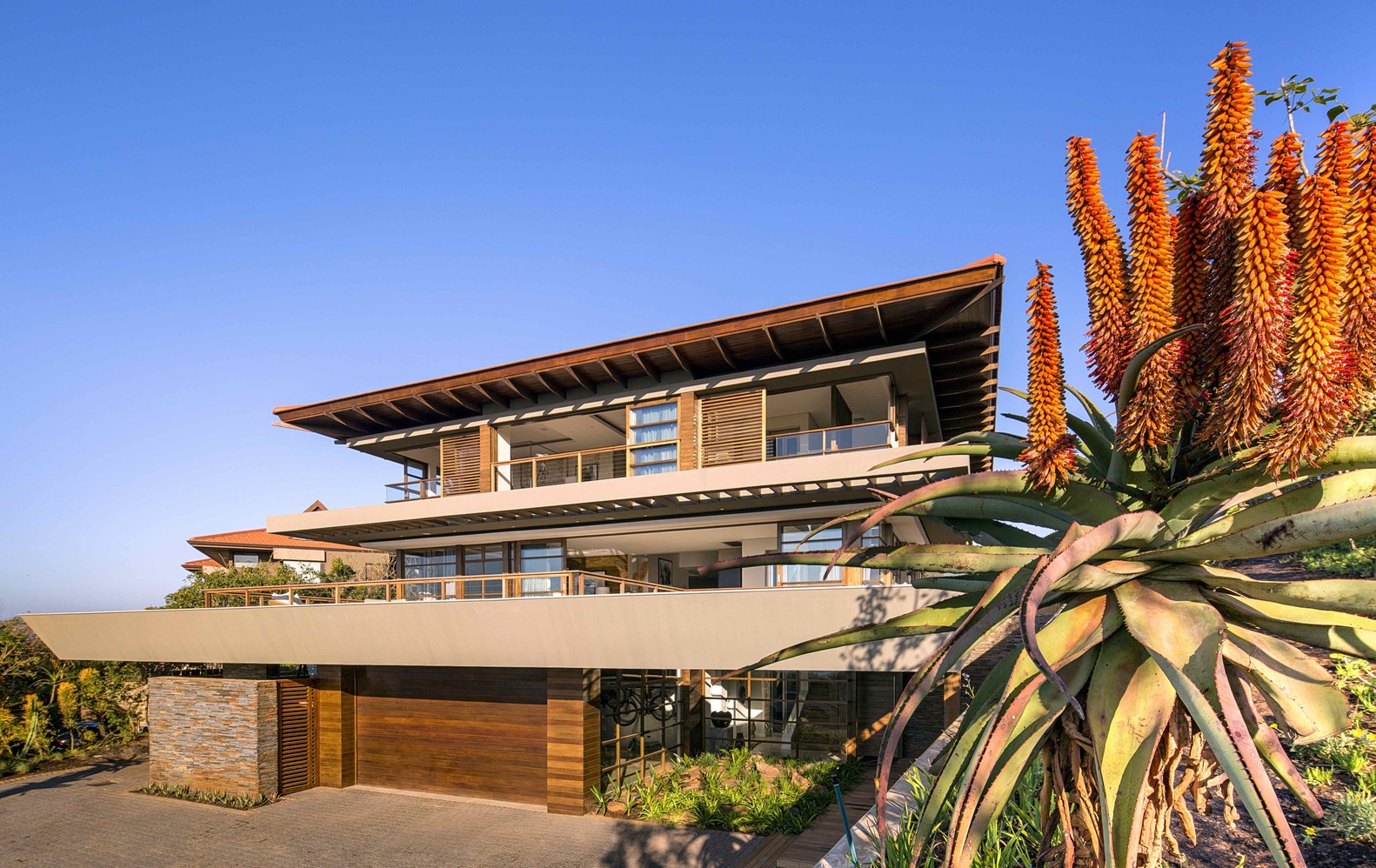 南非热带现代风别墅，风水设计融入建筑-53