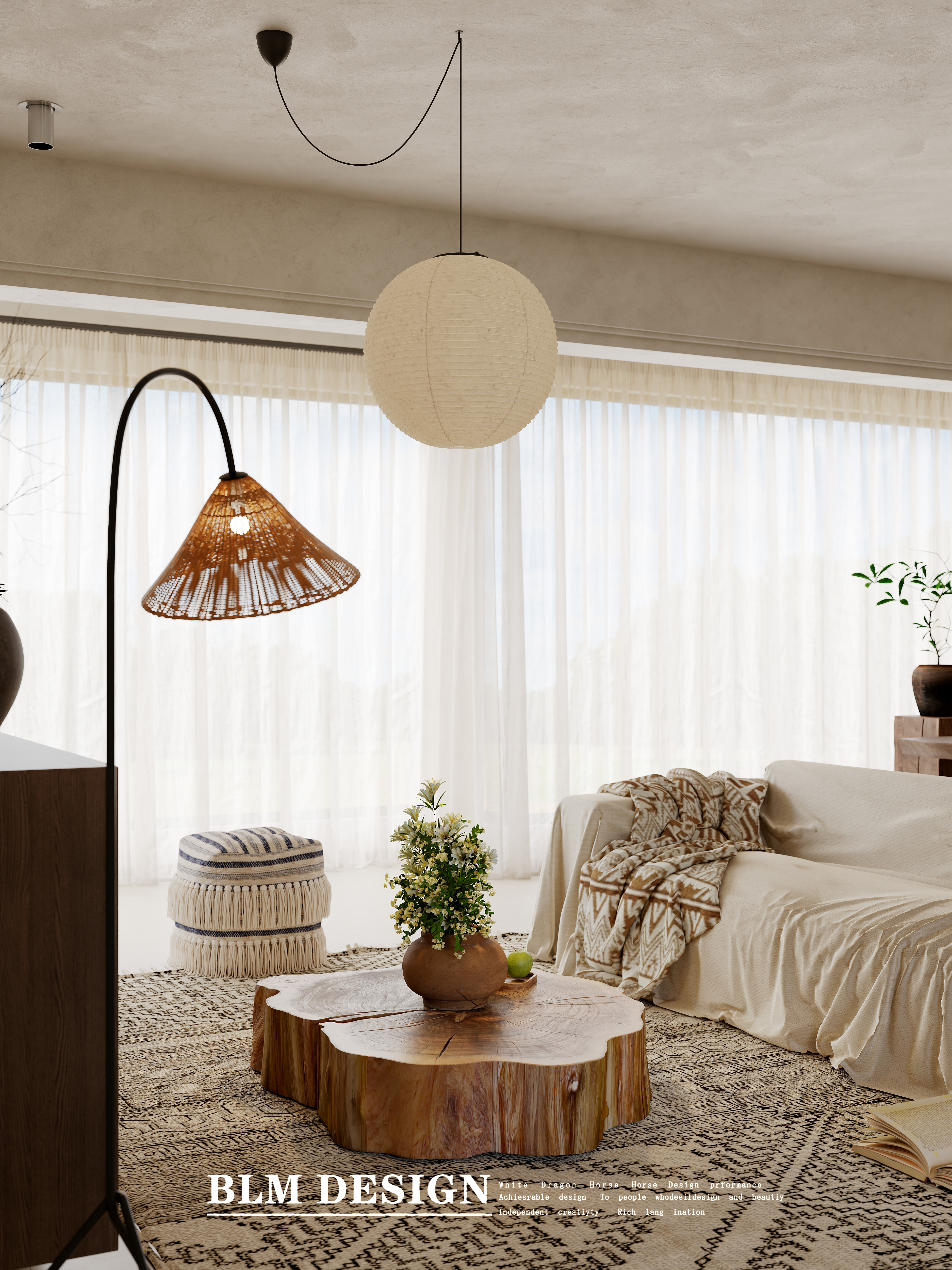 侘寂田园风格家装案例-1