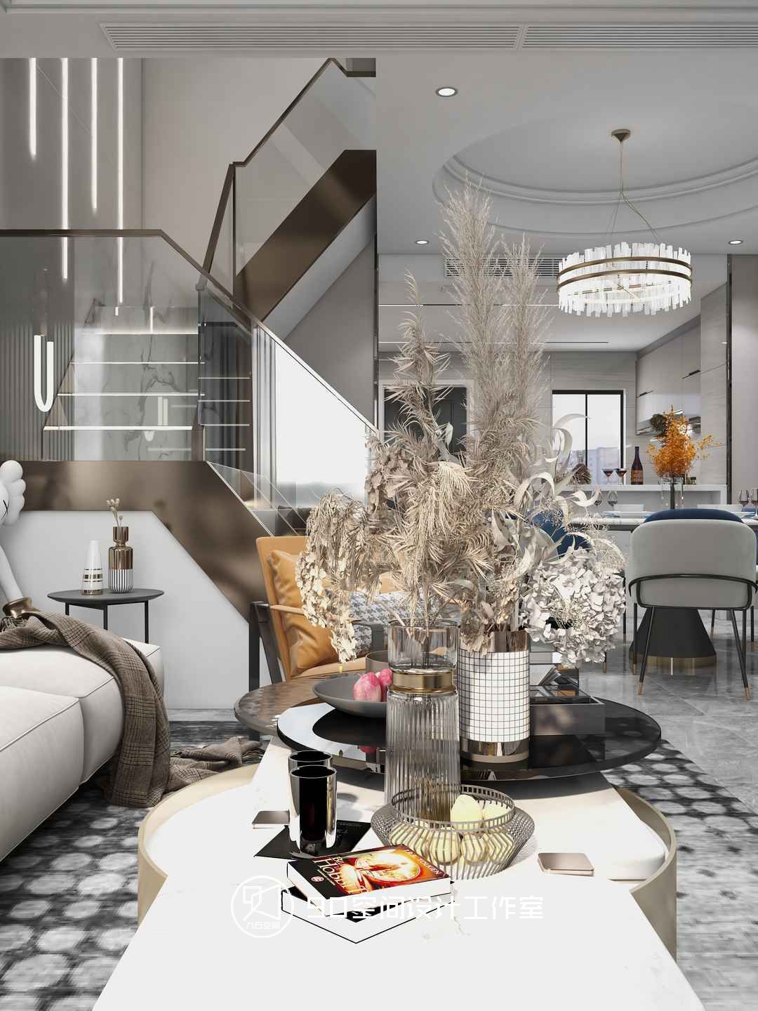 《执迷不悟》轻奢 300 平方别墅-19