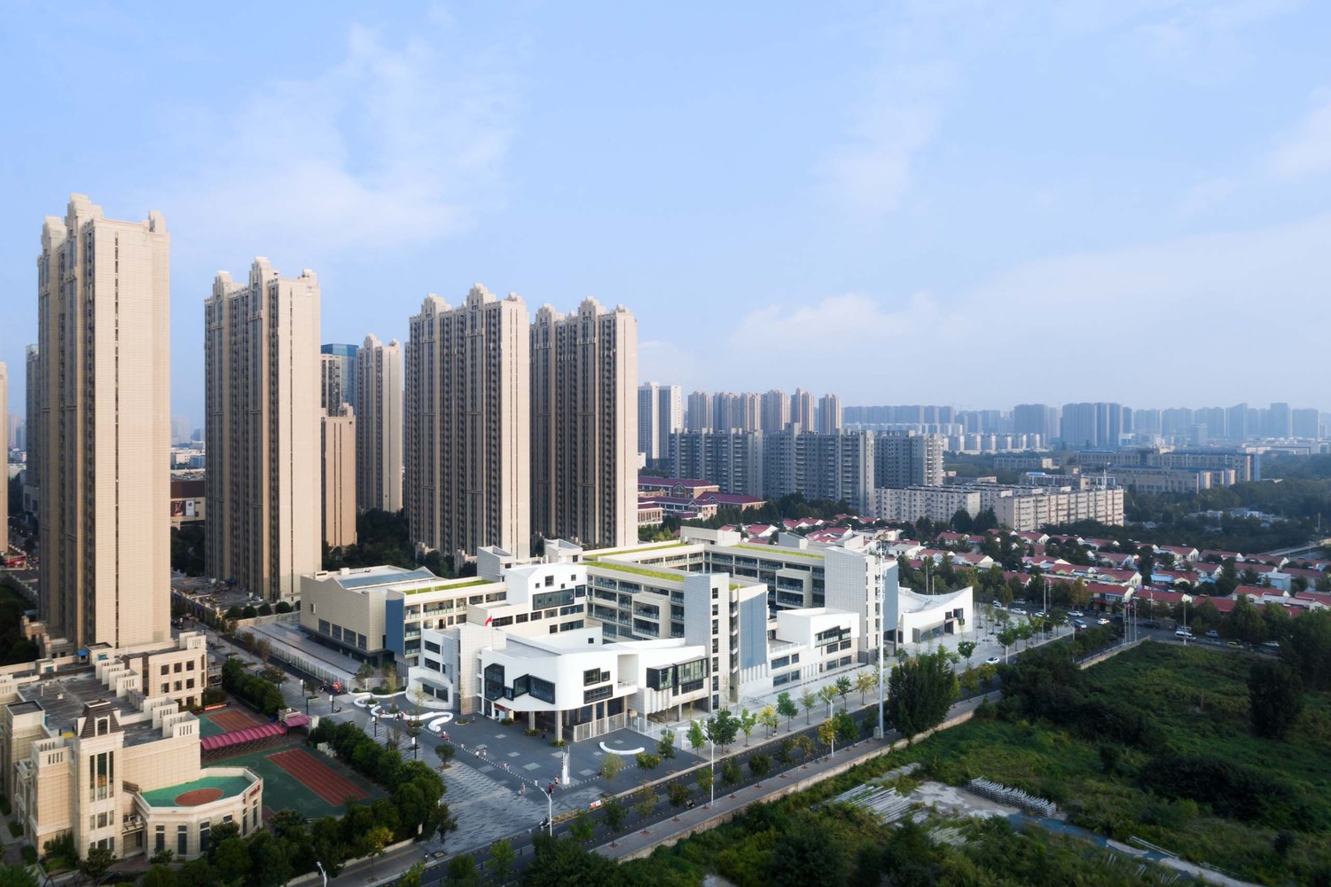 郑州市创新实验学校丨中国郑州丨香港教育建筑工作室,湖北省建筑设计院-6