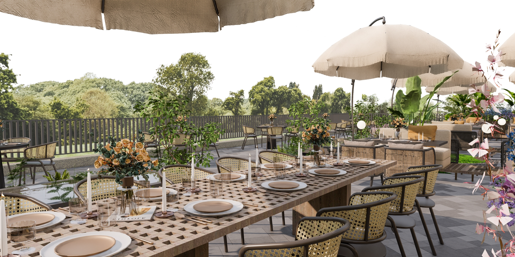 米奇遇上米其林西餐厅设计丨中国上海丨上海如目空间设计-16