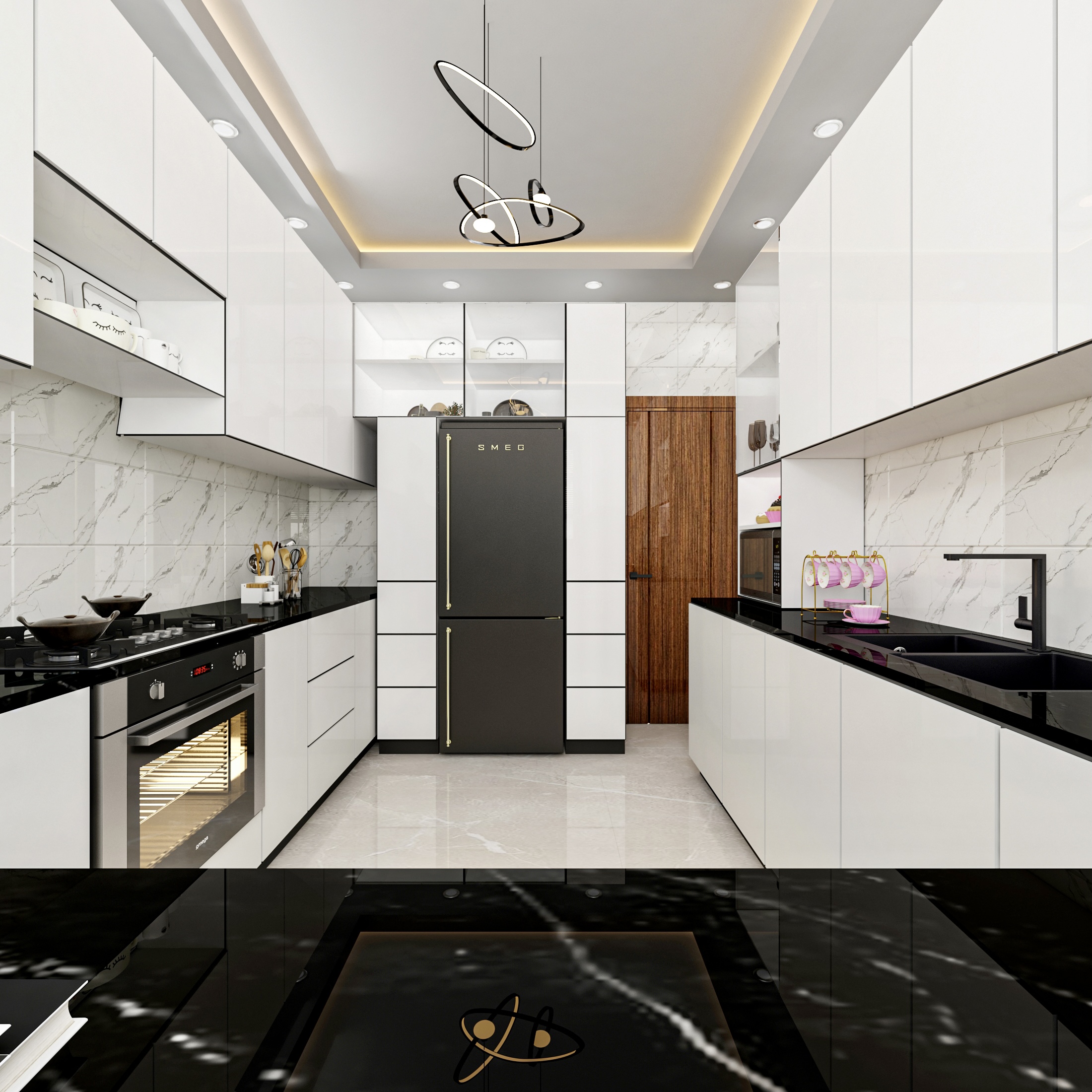 Classic and Modern design for same KITCHEN.-5
