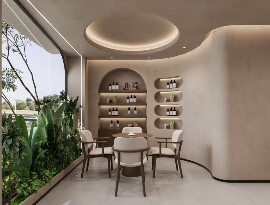 茉·SPA会所,光年医美,云朵美肤等丨天恒装饰-18