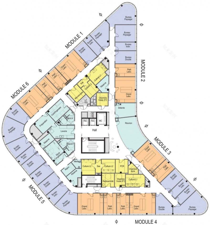 Pargade Architectes 打造法国 Kremlin-Bicêtre 医学院大楼扩建,实现卓越研究与教育中心-22