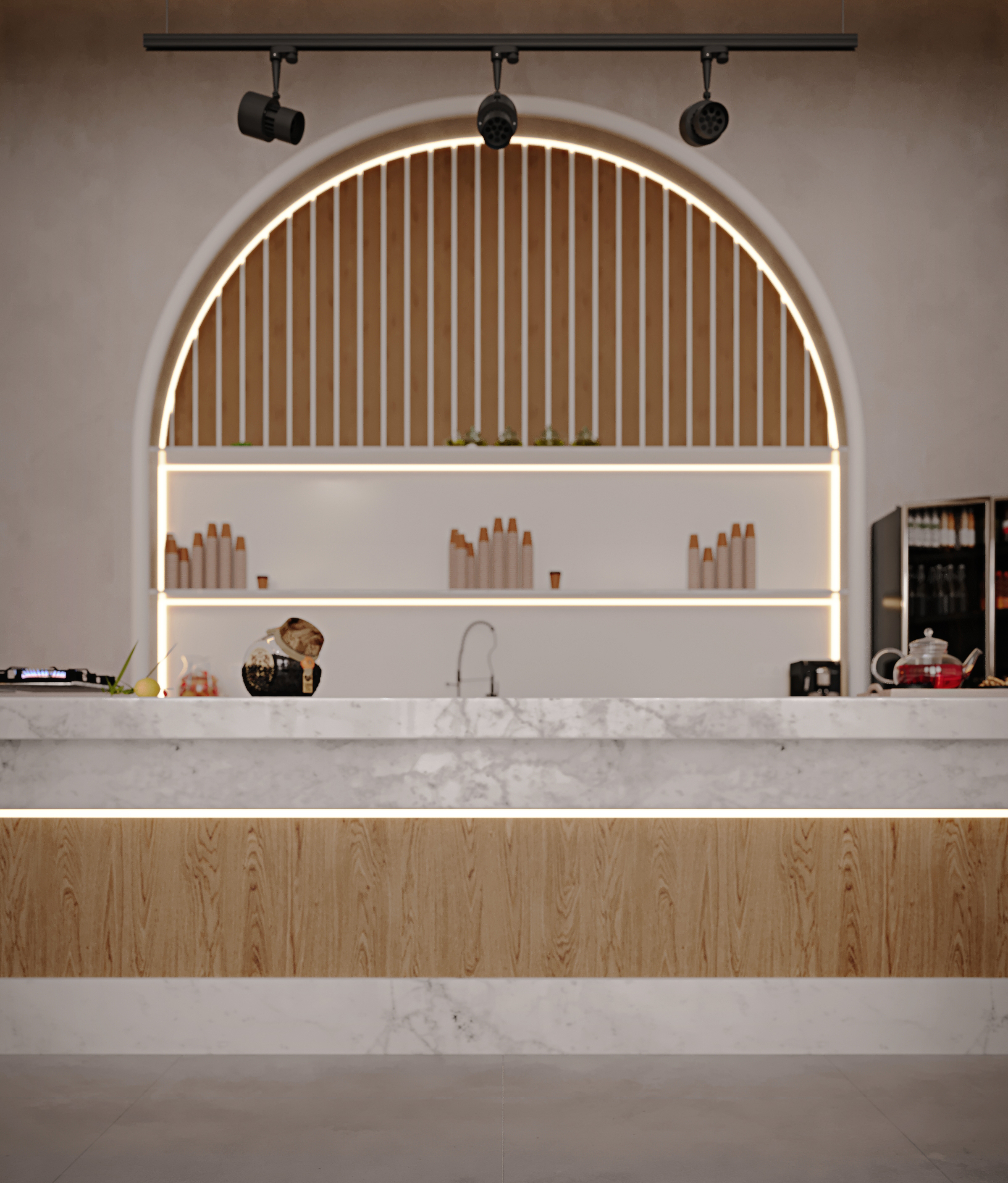 Teashop design-تصميم محل شاي-9