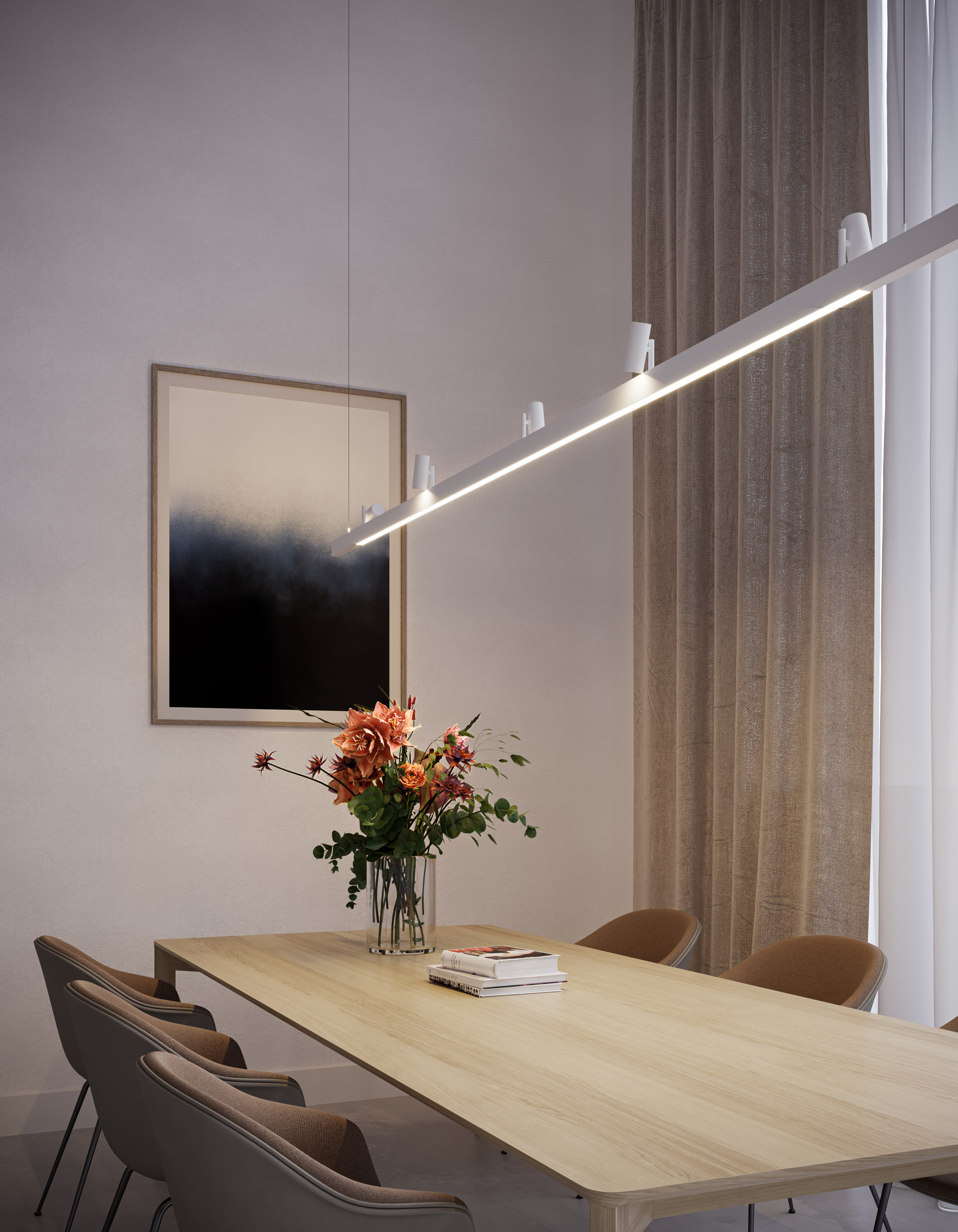 Pista Track 48V Suspended Up/Down | Pista Track 48V | Illuminazione architetturale | Modular Lighting Instruments-10