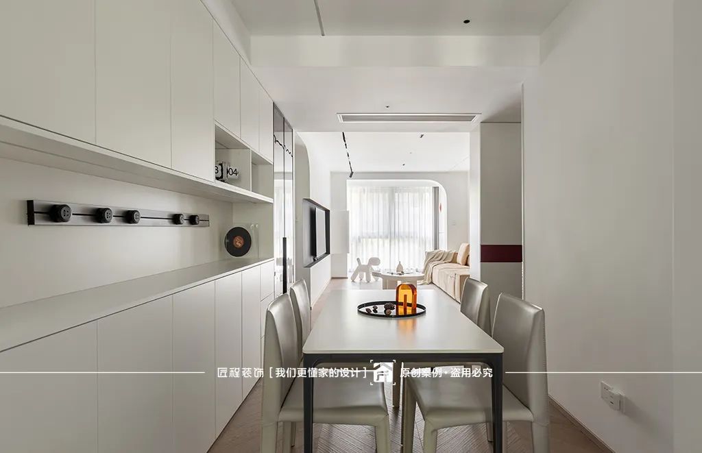 素·静 · 90㎡现代极简风格的诗意生活丨匠程装饰-36