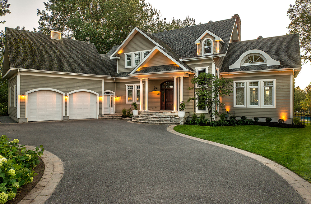 家庭住宅豪华景观布置丨Services Paysagers Dominique Filion-13