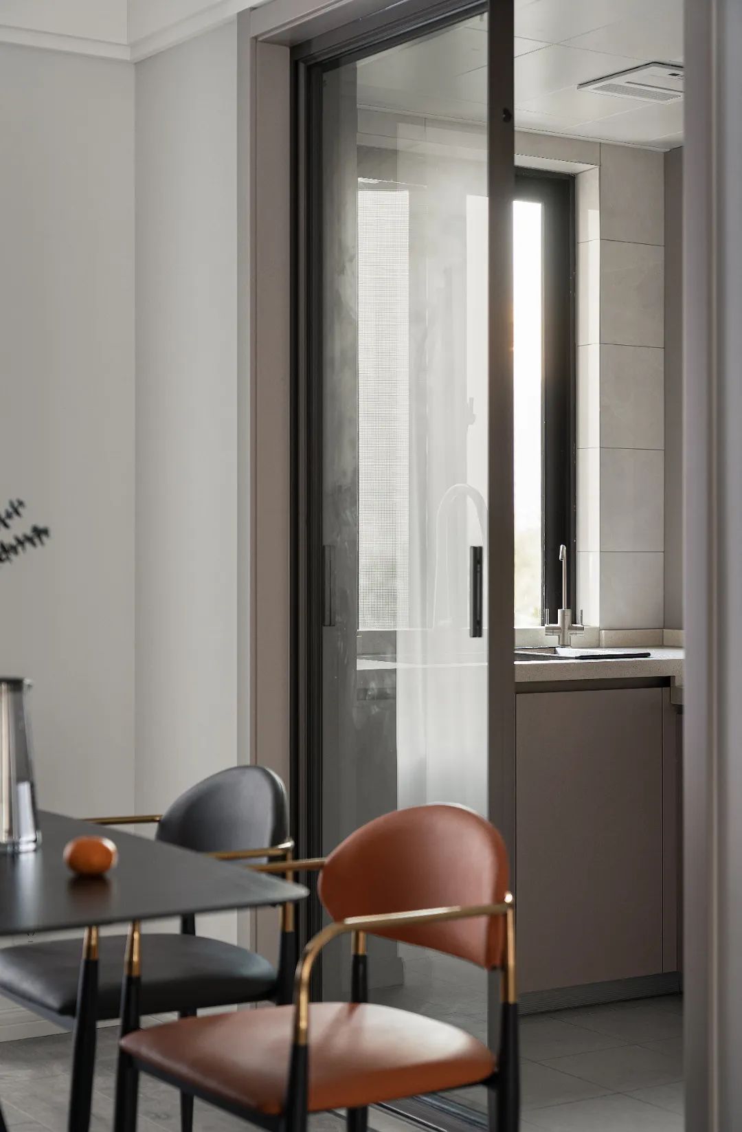 136㎡三室两厅，在幽静中绽放青春  度设计机构-10