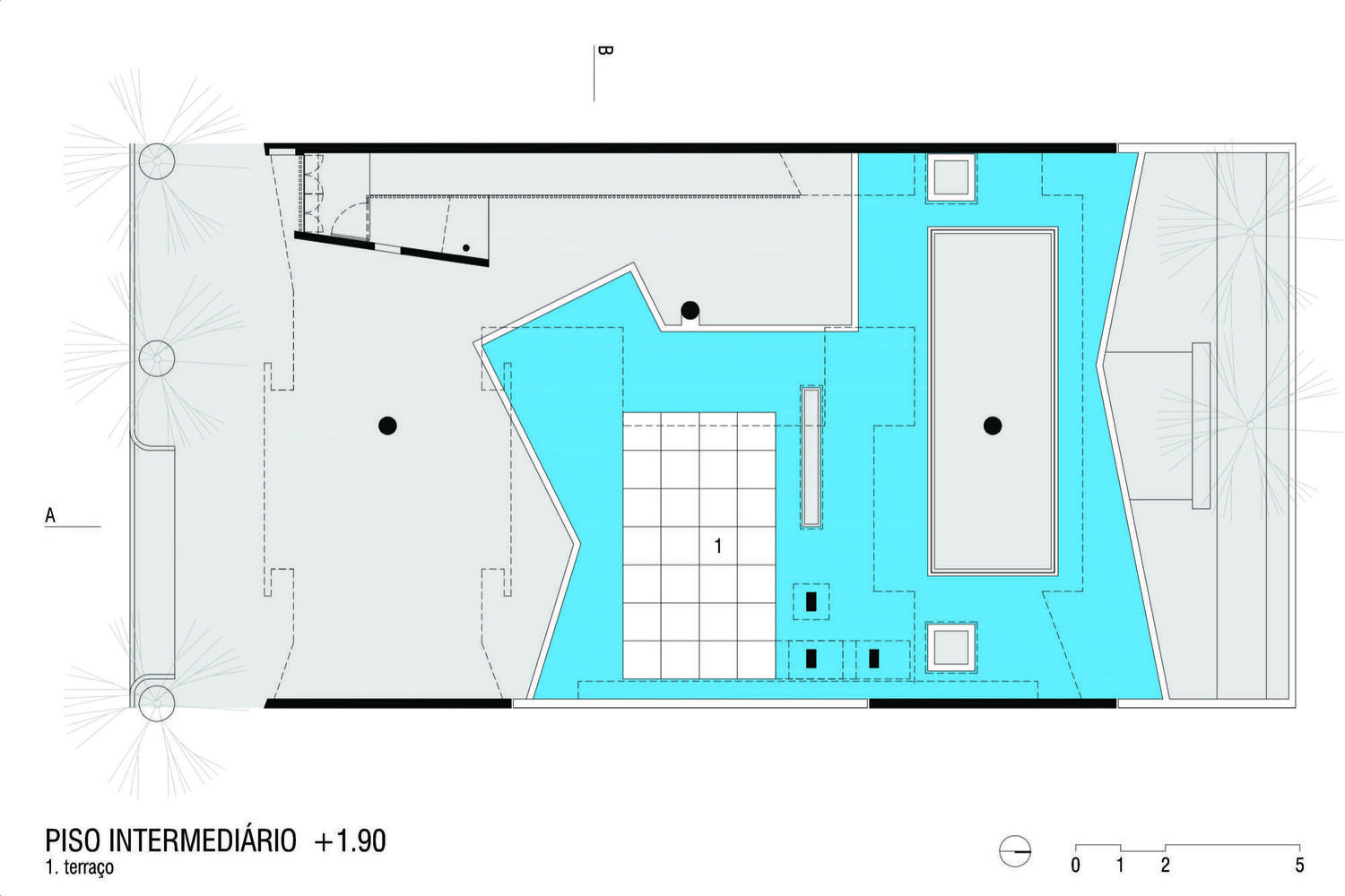 巴西奥兰蒂亚住宅 · 共生设计展现居住与工作空间-49