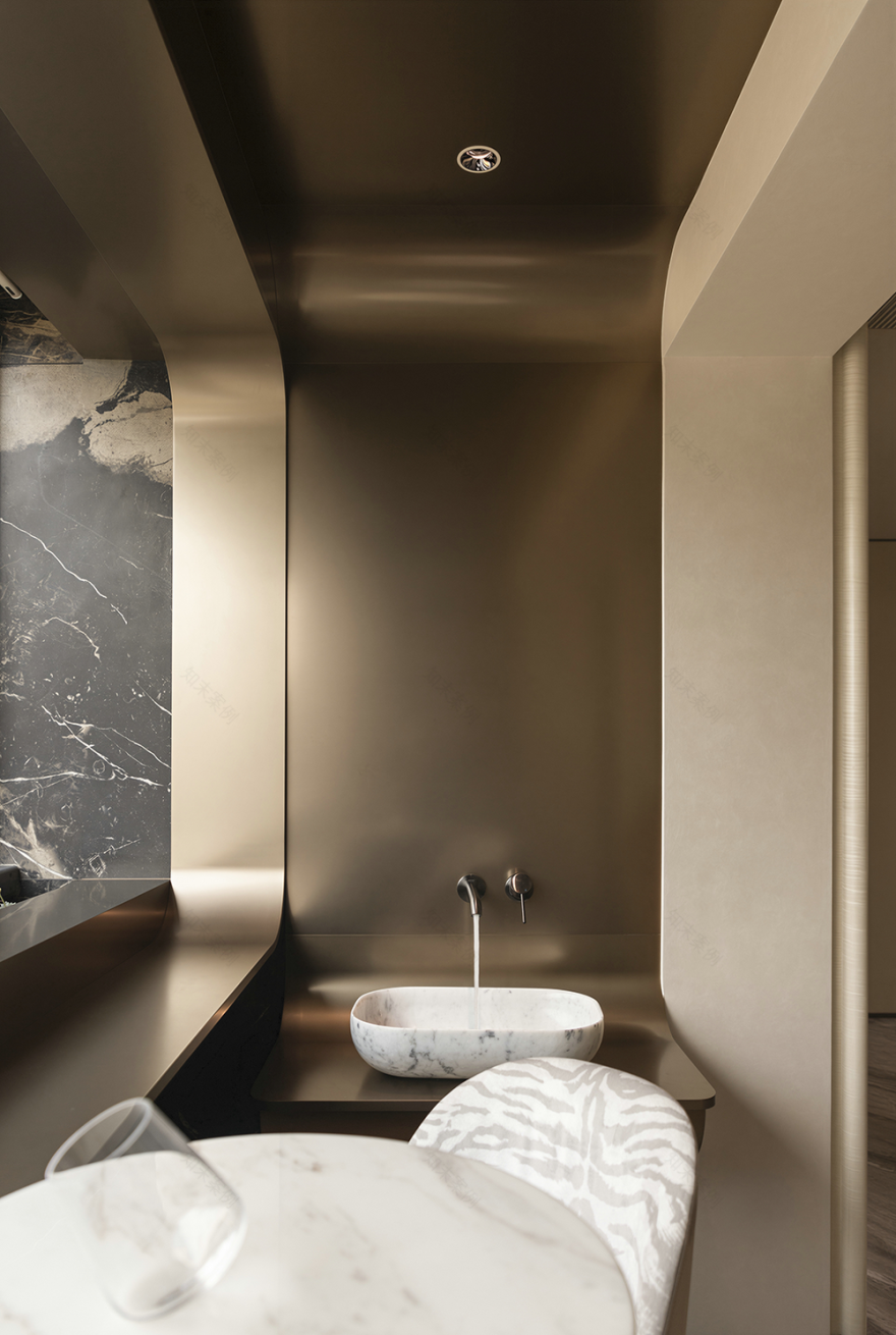 珠江新城大平层设计丨中国广州丨301设计研究所-21