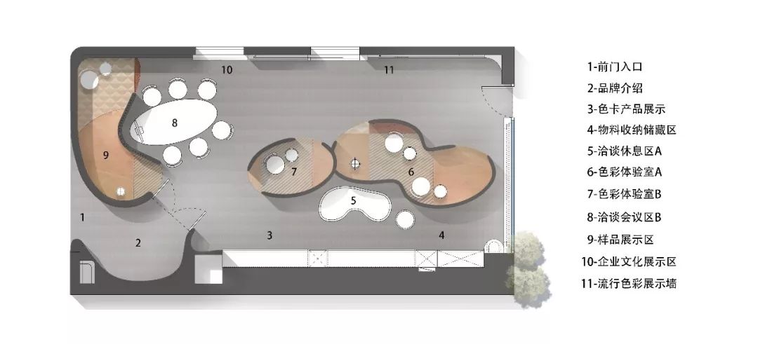 涂料界的艺术空间·本杰明摩尔涂料展厅设计丨Manas design studio-13
