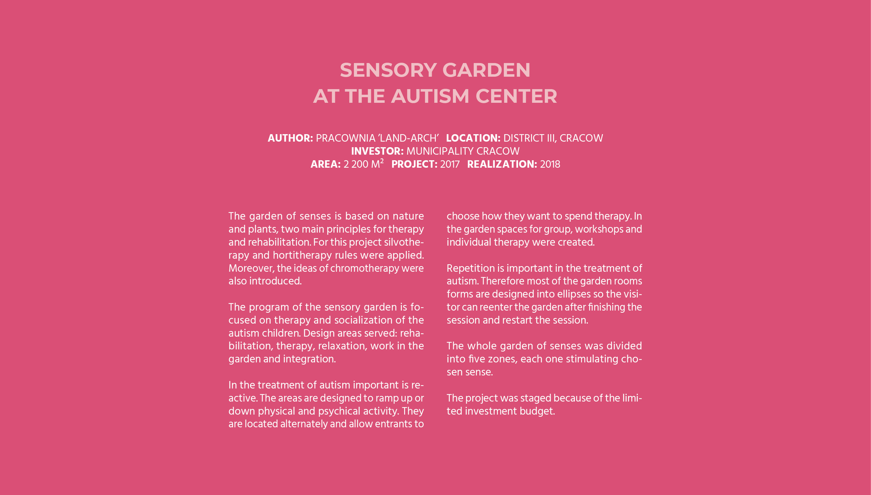 "Sensory garden" at the Autism Centre-0