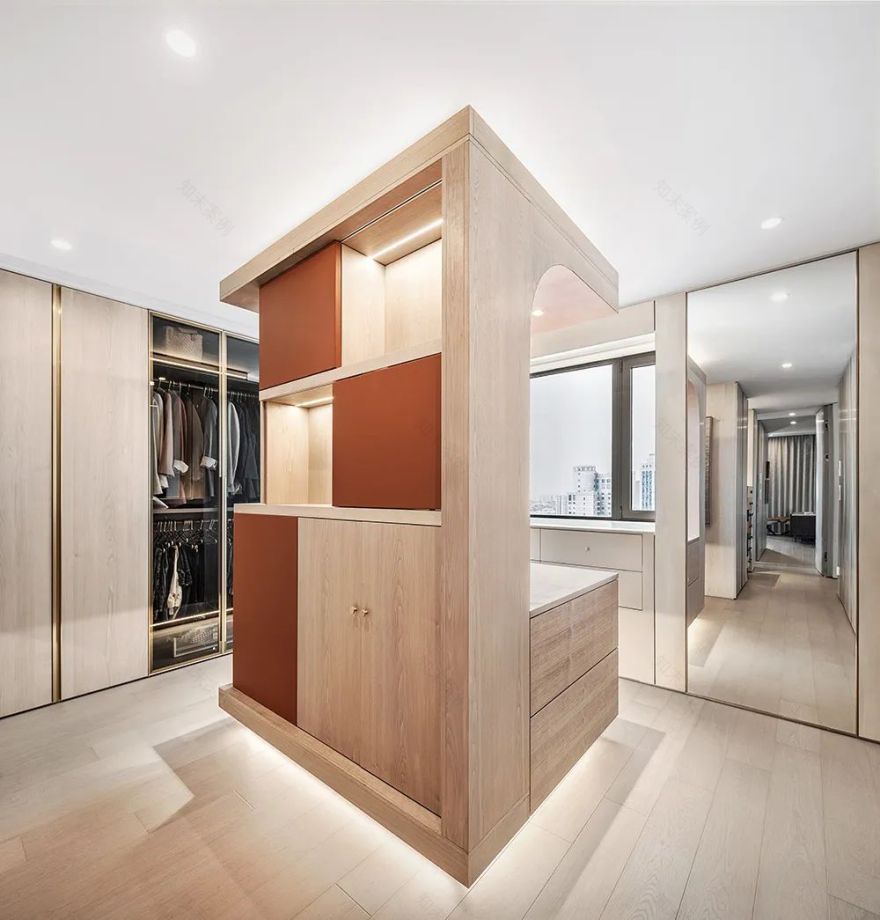 画之宅 · 上海梧桐区大平层艺术空间设计丨中国上海丨方居建筑设计-83