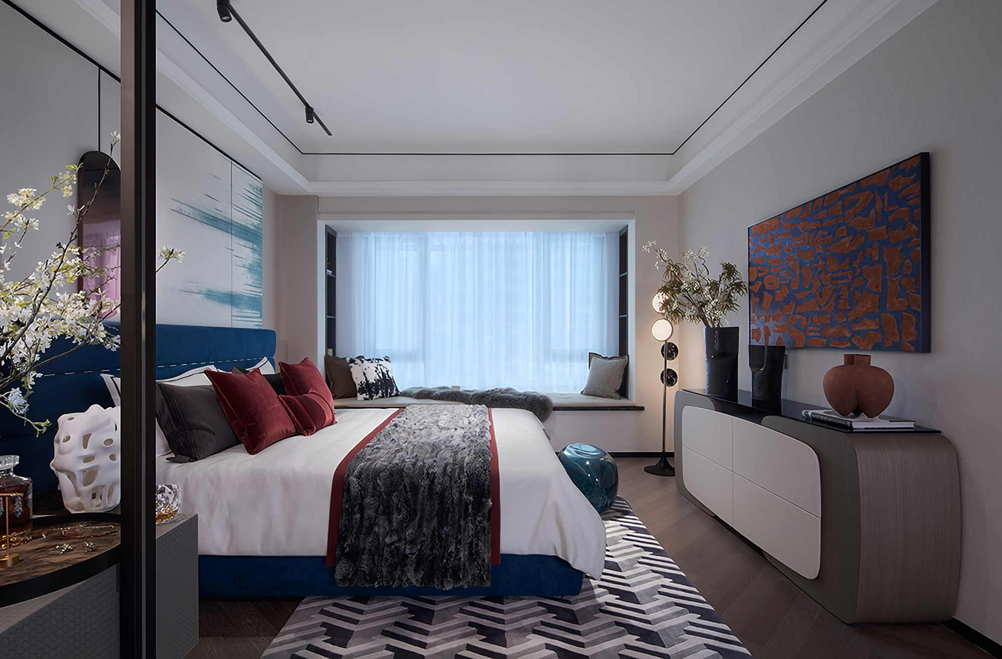 成都建发·央玺底跃样板间,天府和鸣162样板间丨中国成都丨深圳市昊泽空间设计有限公司-31