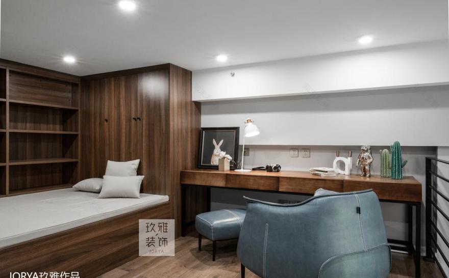 玖雅平层设计,小三居变大两居,空间利用与光线优化-57