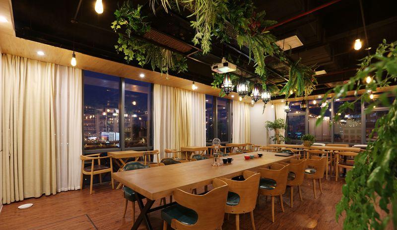 乔宣咖啡 | 工业复古风格的迷你学习空间-19