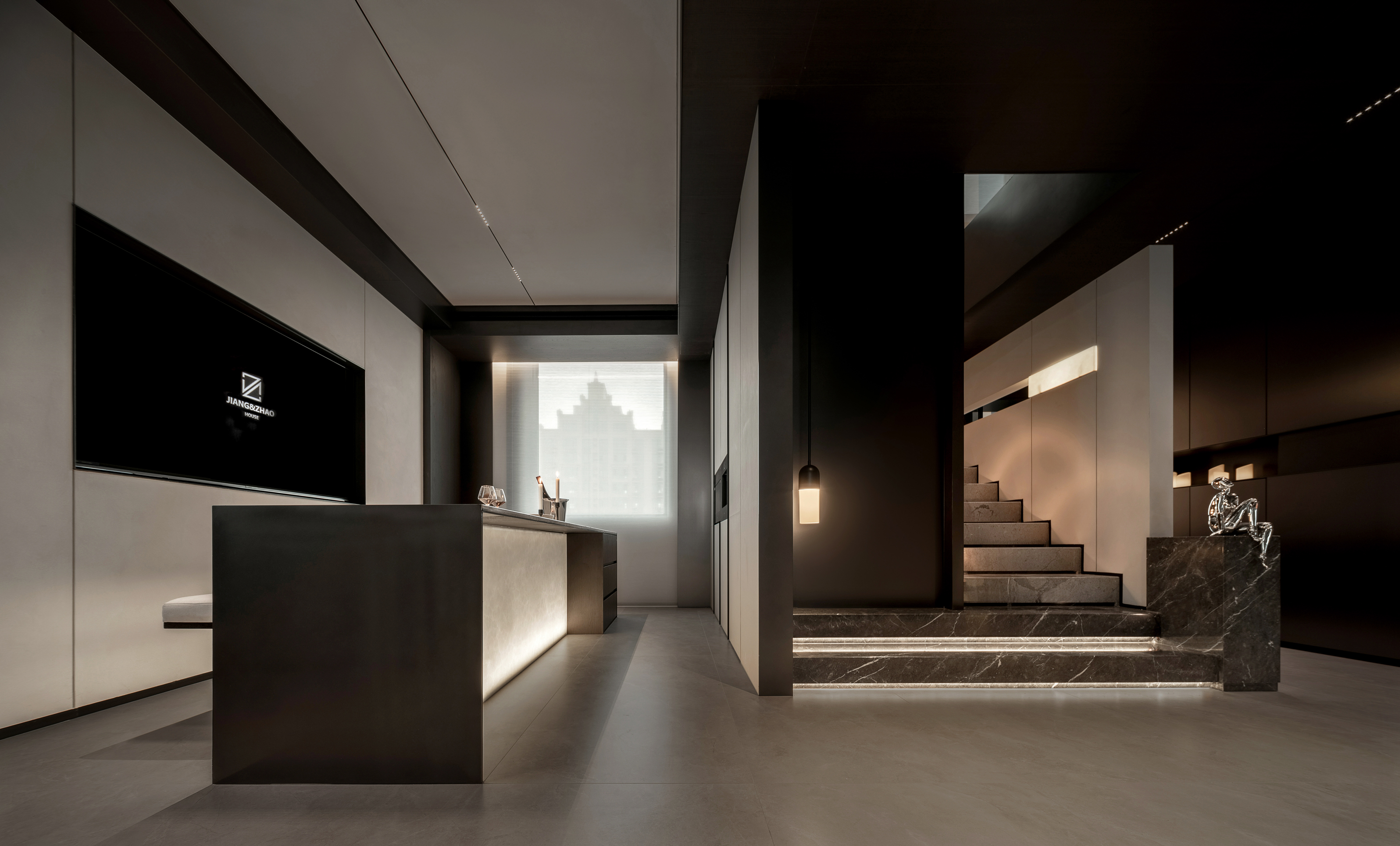 235㎡质感私宅丨中国通辽丨山石空间全案设计机构-22