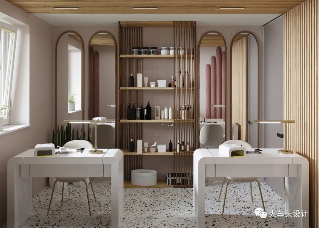 2021 最新休闲美容美发美甲店设计大赏-27
