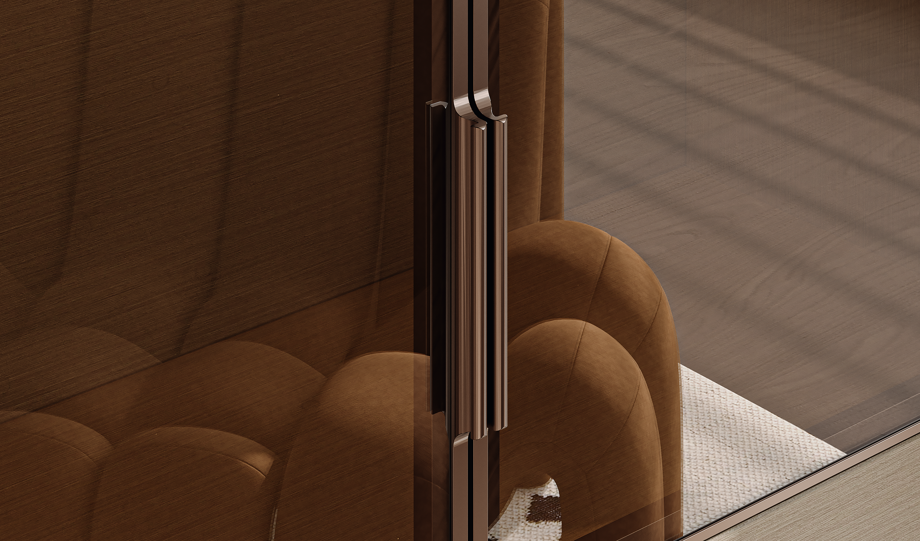 焦糖奶油色系榻榻米空间设计-7