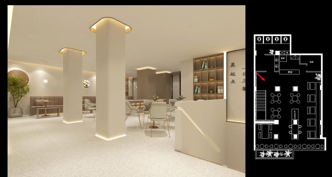 现代工业风格餐厅设计-8