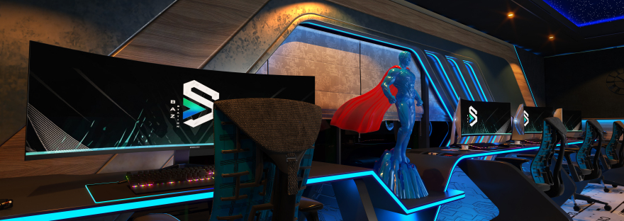 四人游戏室设计-5