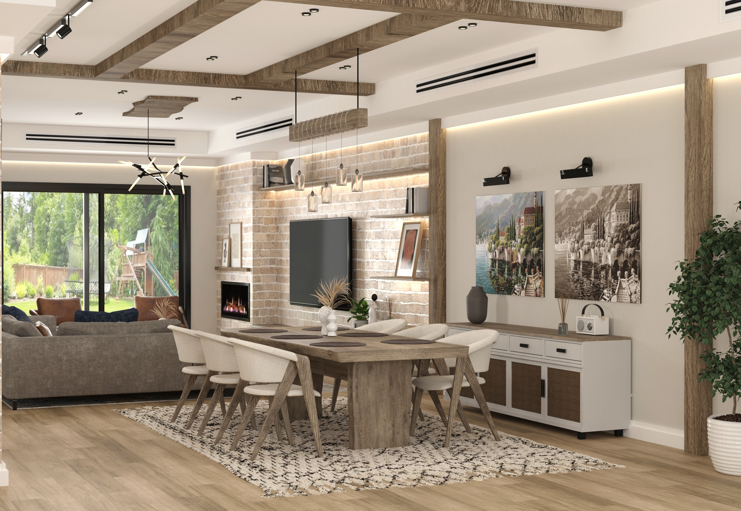 Modern Rustic 室内设计丨巴林-10