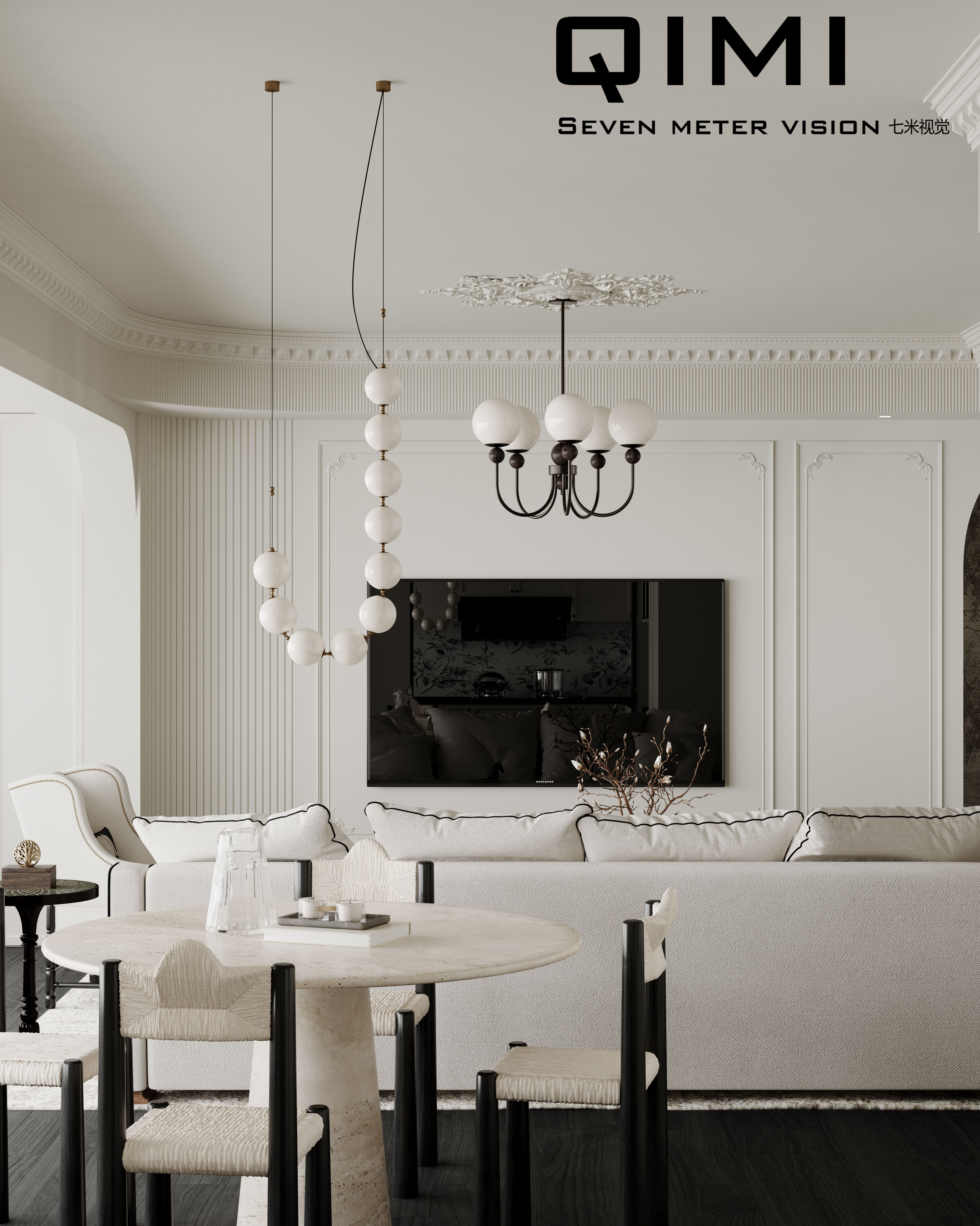 近期渲染×轻法式 | 七米视觉-7