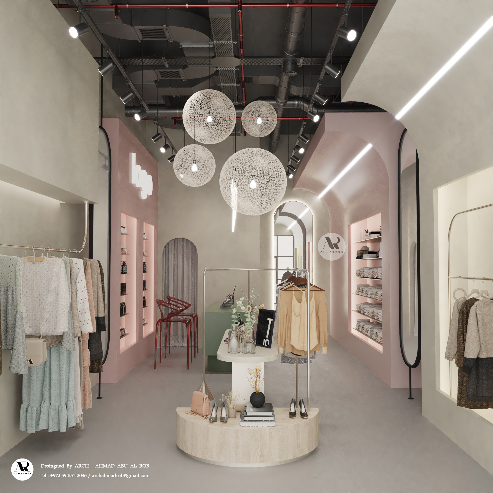 Clothing store interior design-5