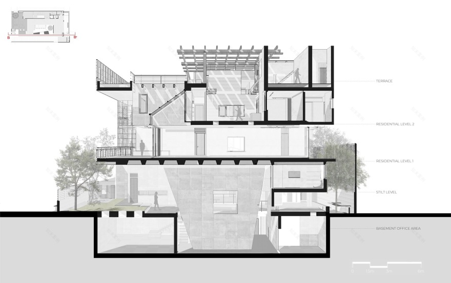 虚空之屋丨印度新德里丨Malik Architecture-57
