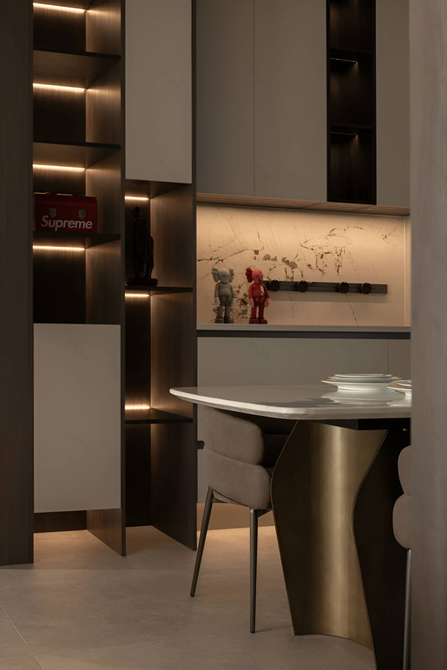 苏州200㎡私宅空间潮来巢往丨中国苏州丨递平方空间设计-43