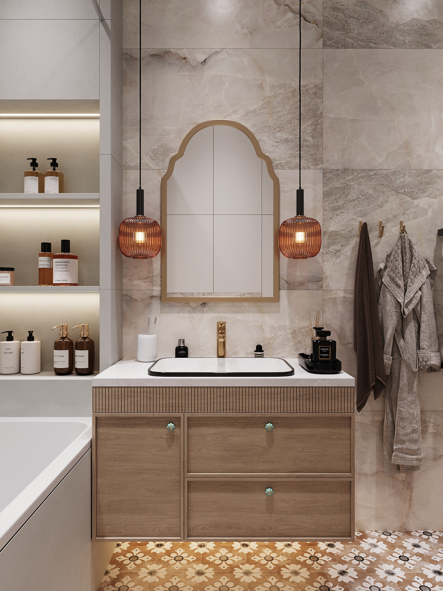 小公寓丨俄罗斯莫斯科丨Lampa工作室-13