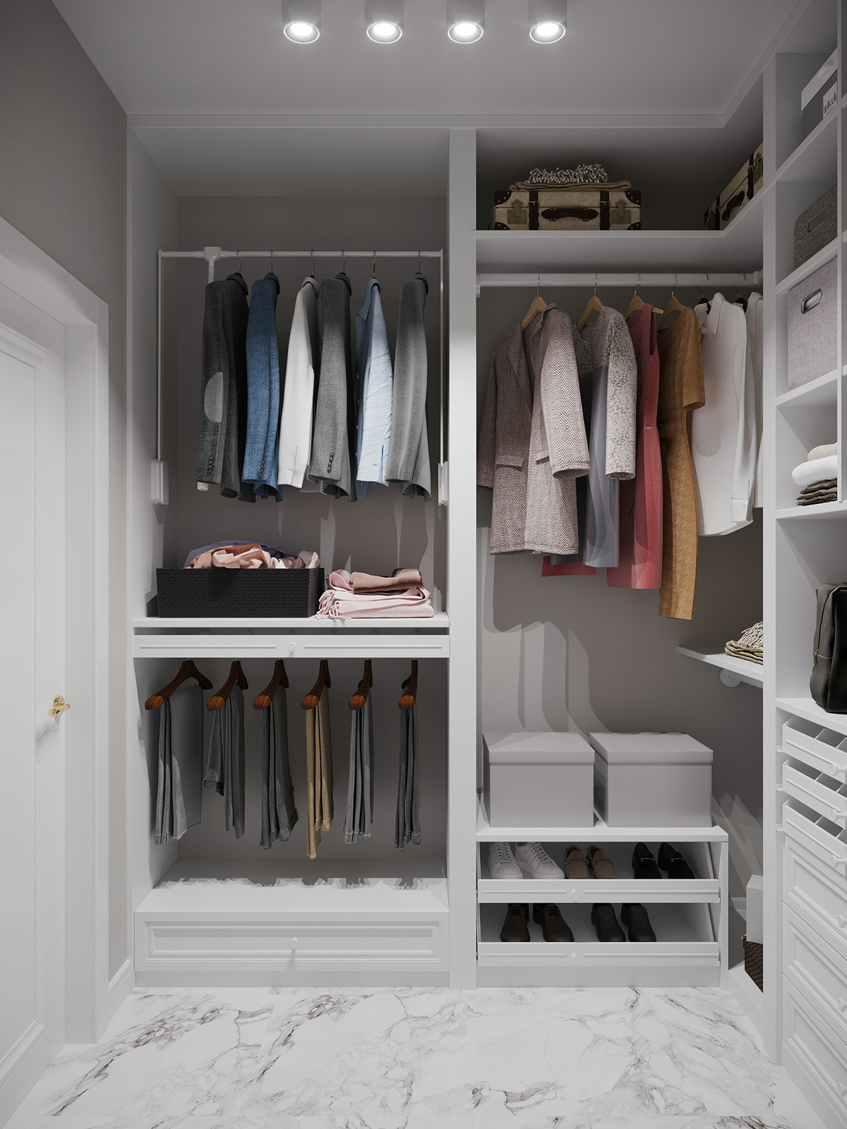 现代美式家居设计，温馨优雅的华丽融合-32