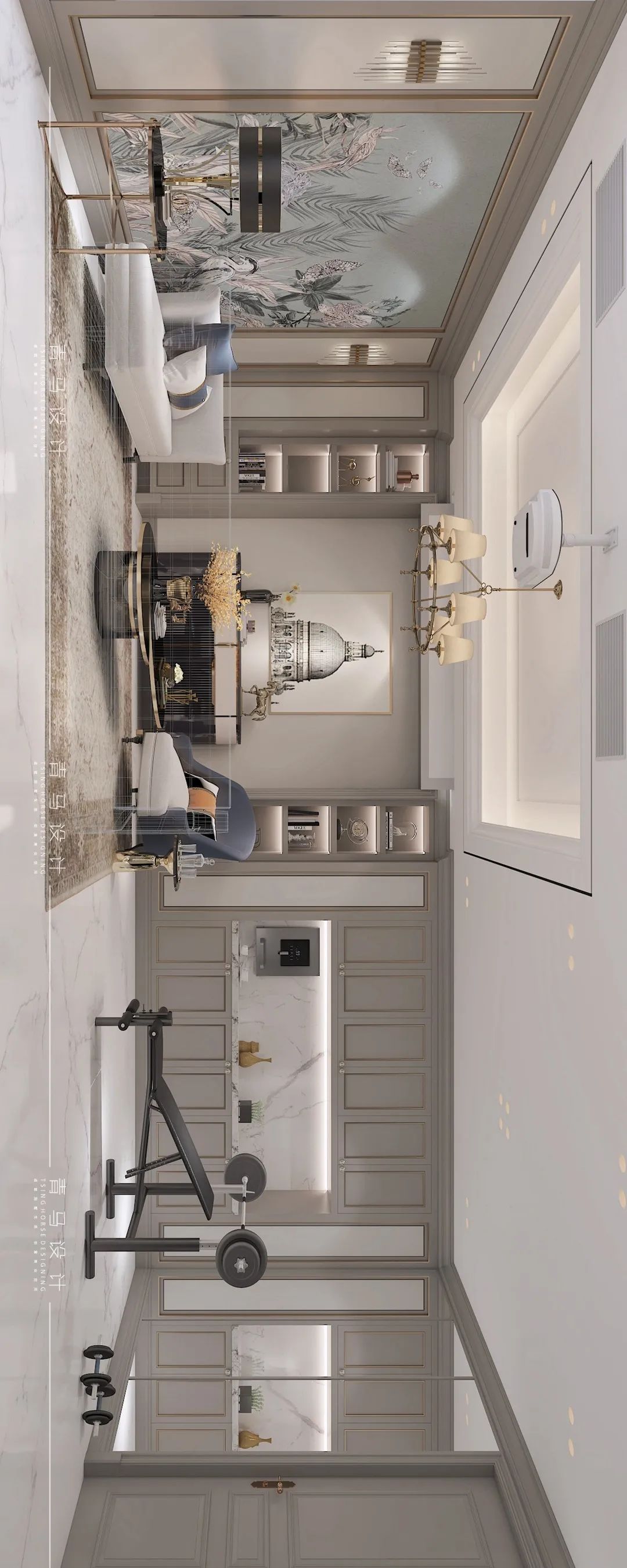 科为城墅美式别墅设计丨青马别墅空间设计-48