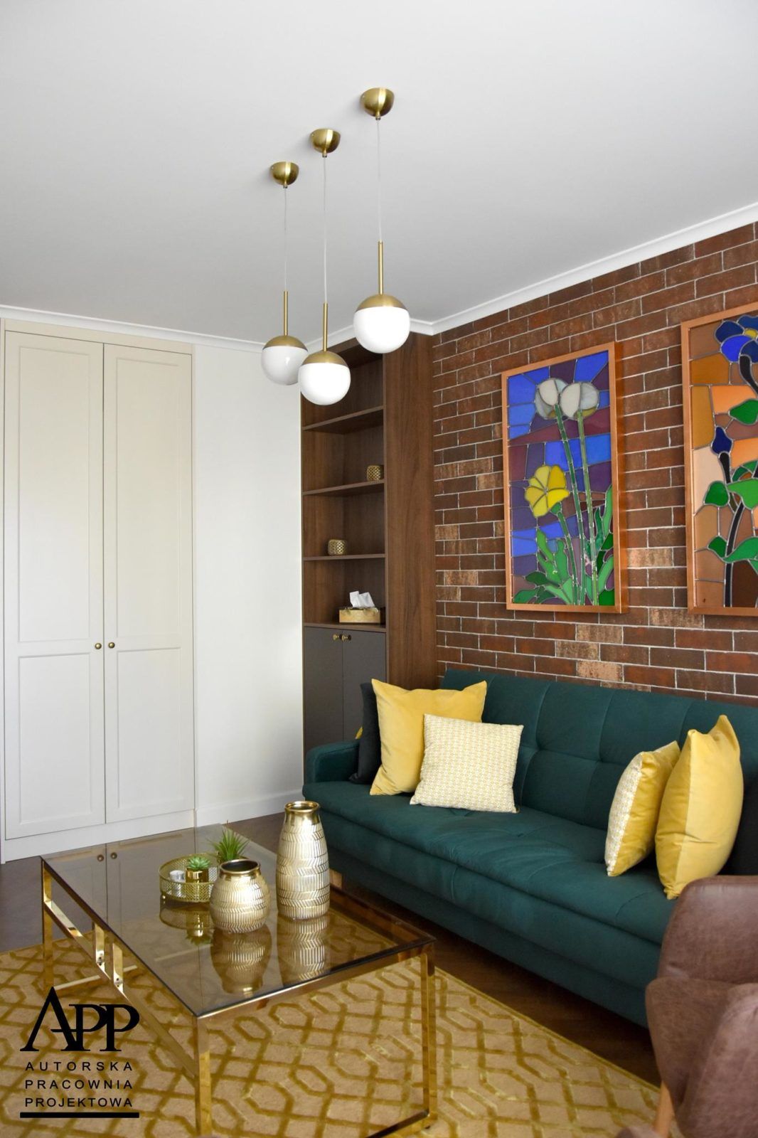 受新艺术风格启发的公寓室内布置丨波兰华沙丨Beata Linek设计工作室-6