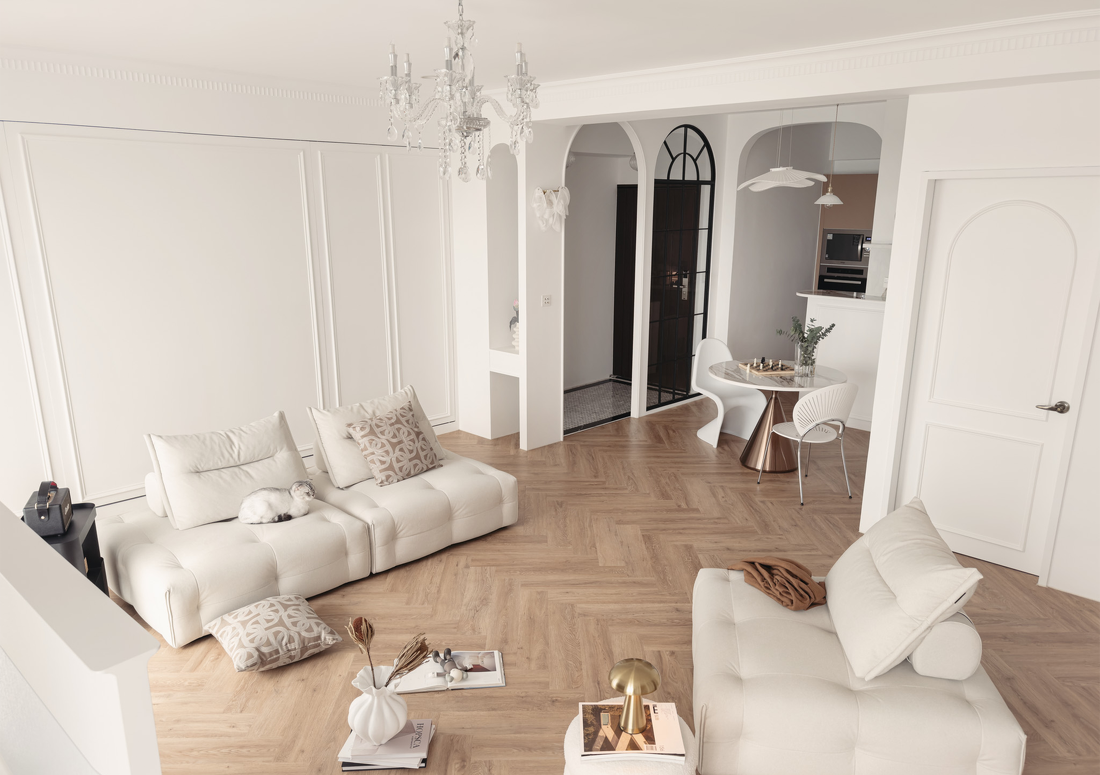 餐厨一体化+客厅全开放，打造互动式的家-27