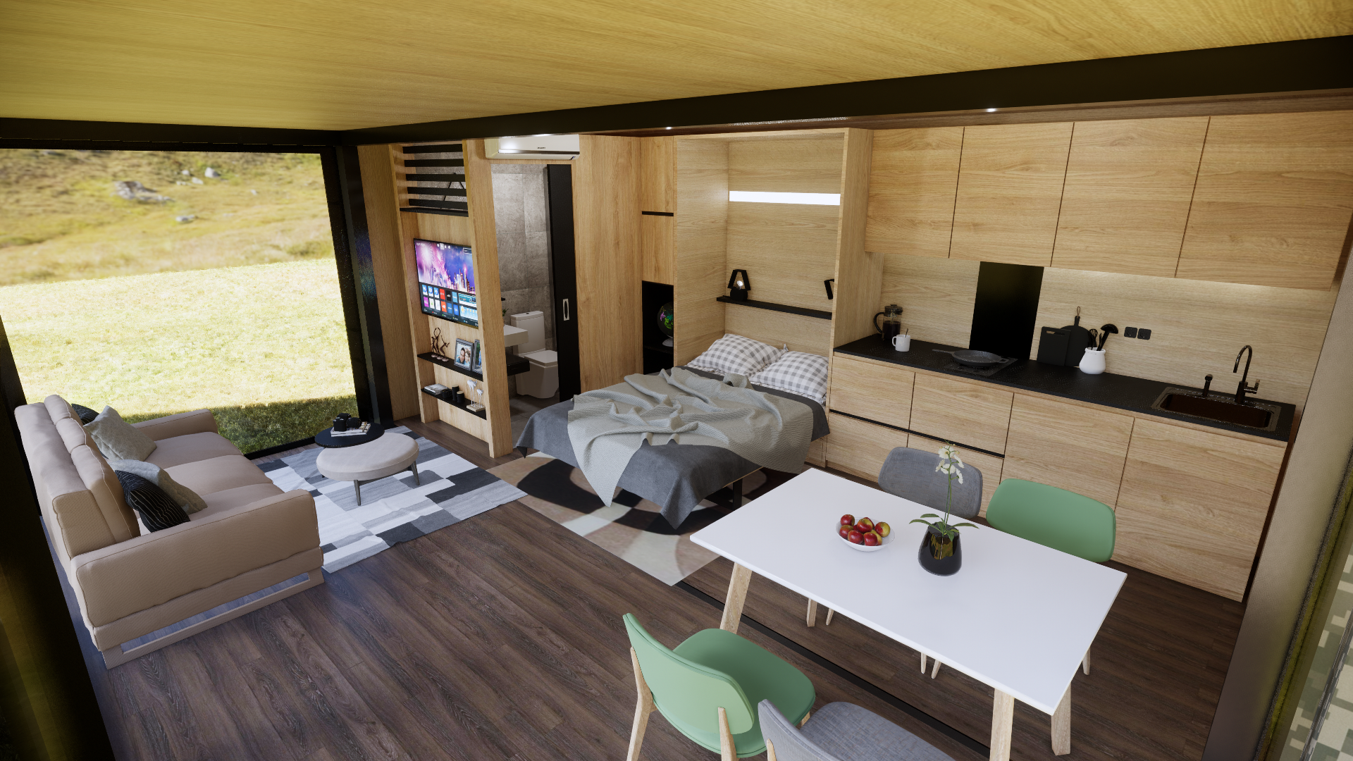 folding container house-11