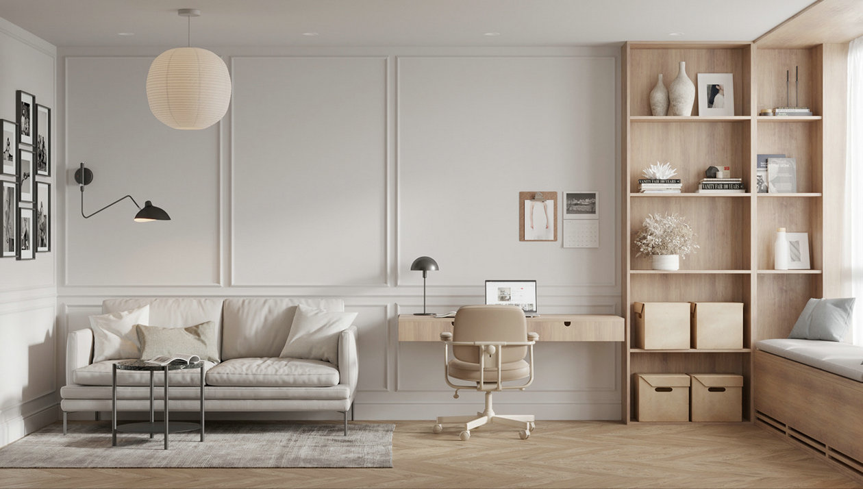 浅色系住宅设计-11