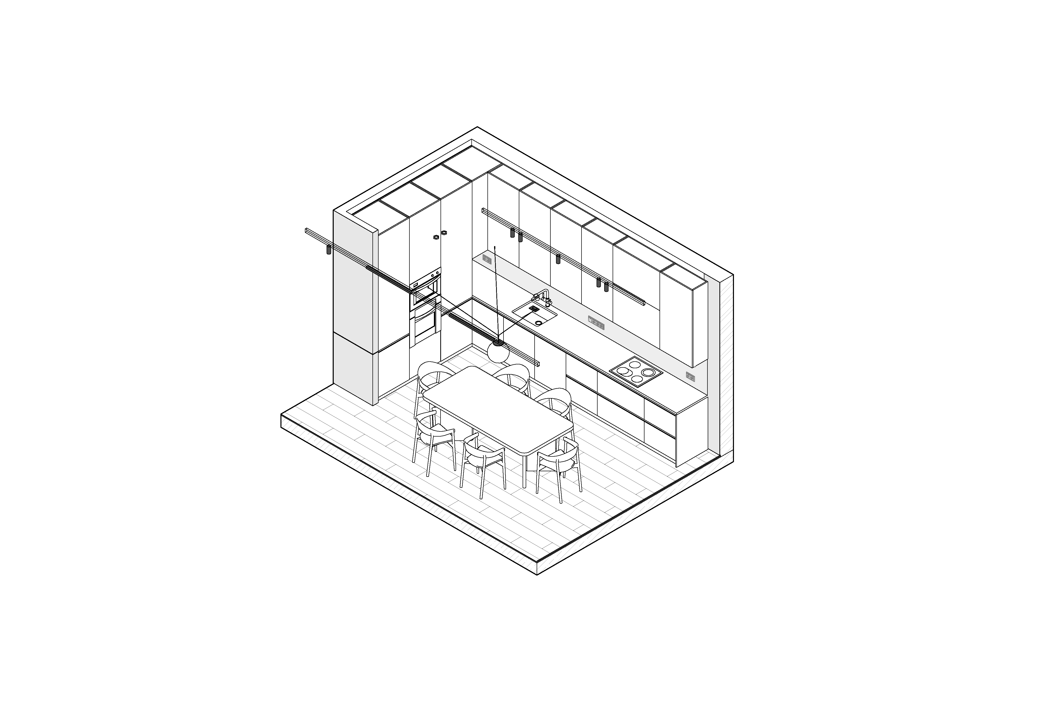 ЖК:Александровский 公寓室内设计项目丨俄罗斯车里雅宾斯克丨Ananev Architects-34