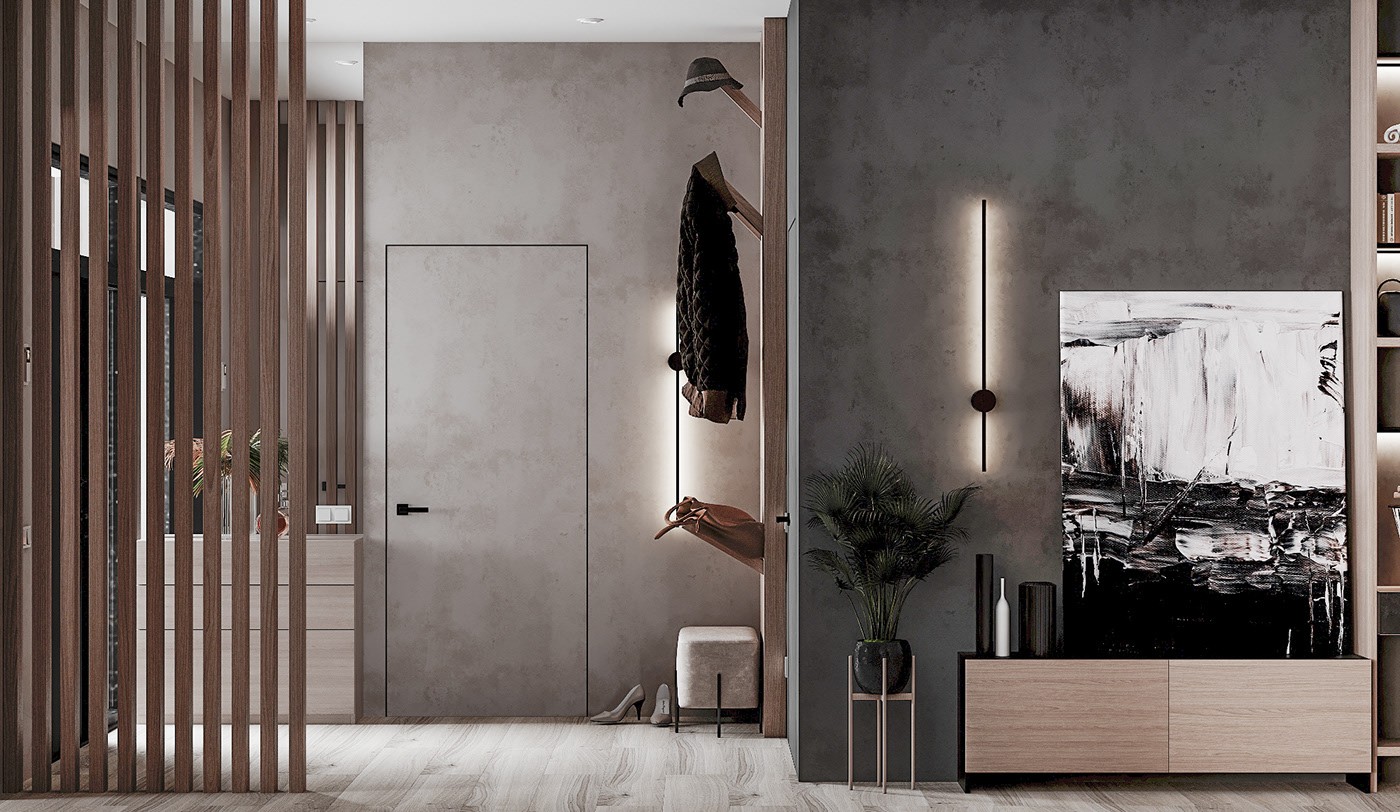 高级灰色系别墅设计 简约自然 超有格调！-0