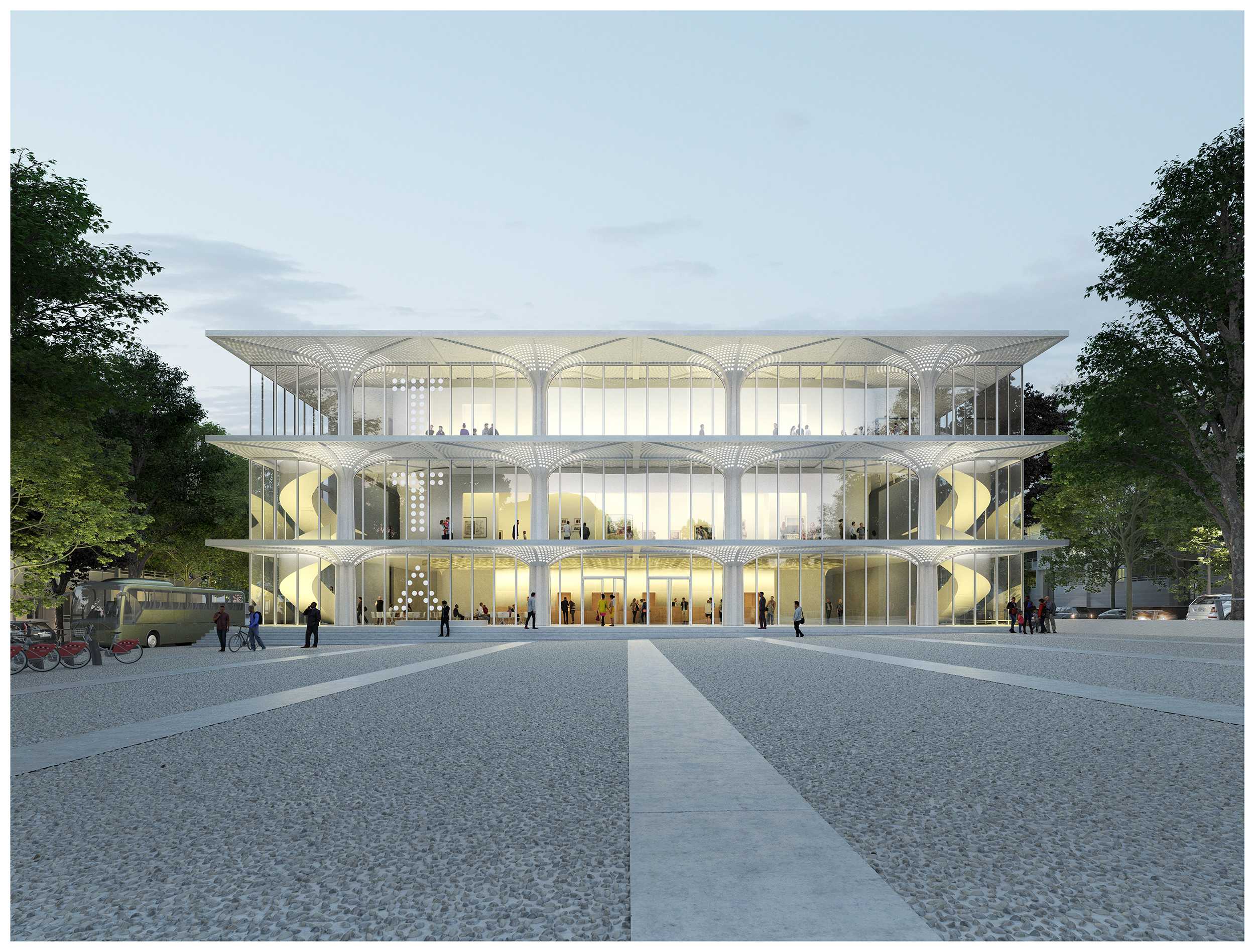 法国圣僧剧院扩建新概念(E·tension of the Théo Argence Theater)-0