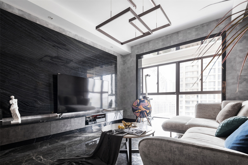 玉兰广场120㎡现代简约家居设计,舒适生活空间的打造-8